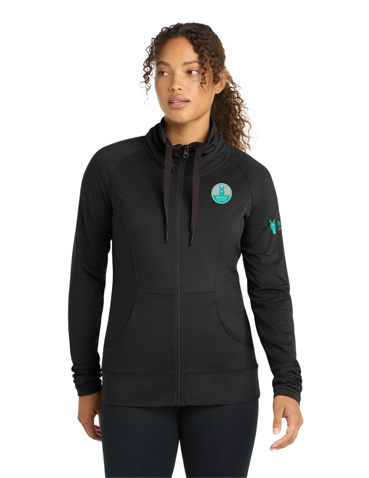 BAYVILLE EQUESTRIAN SPORT-TEK WOMENS FULL ZIP