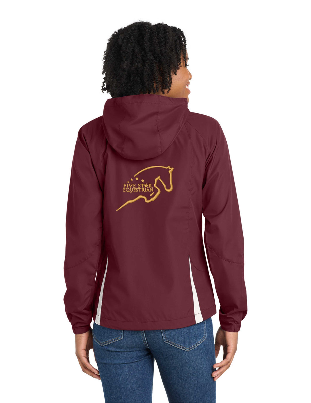 FIVE STAR EQUESTRIAN SPORT-TEK WOMENS HOODED JACKET
