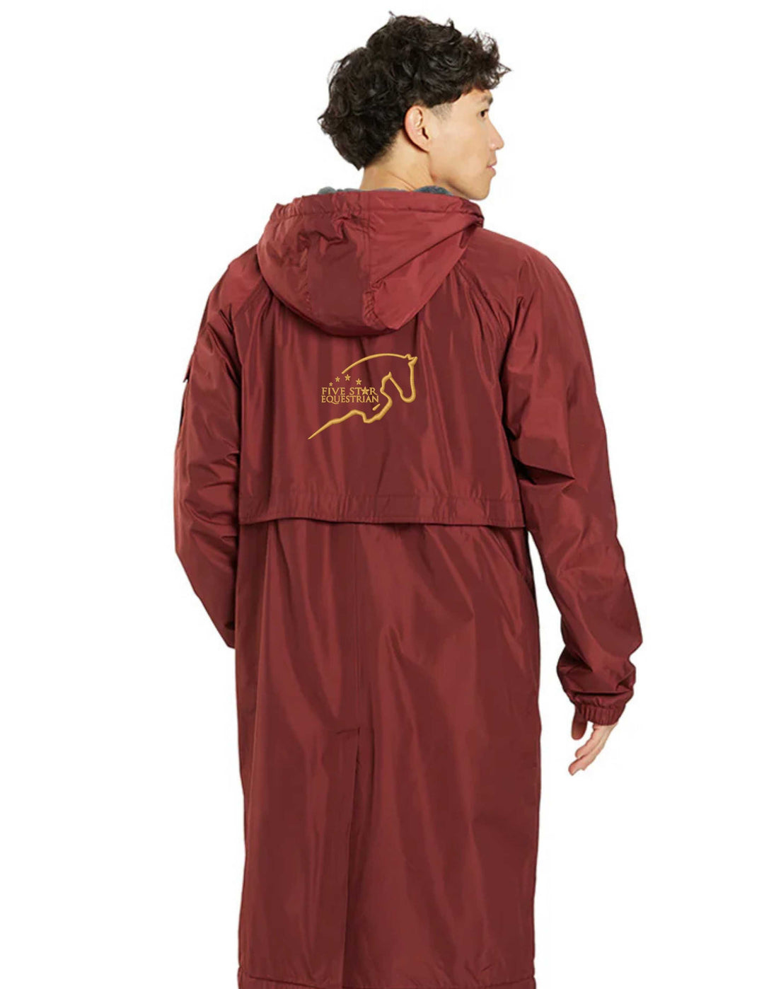 FIVE STAR EQUESTRIAN UNISEX FLEECE LINED SWIM PARKA