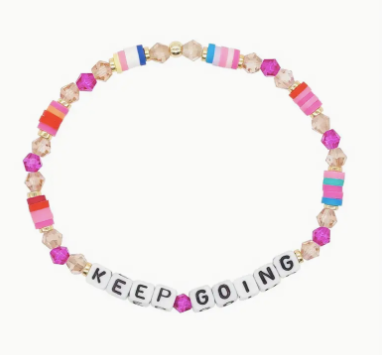 BEADED MANTRA BRACELET