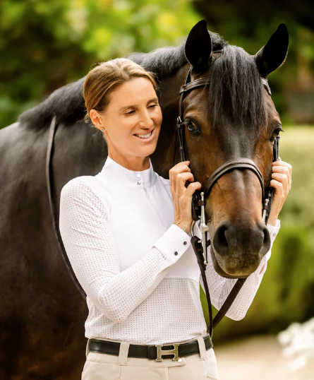 EUPHORIC EQUESTRIAN KLOUD LS SHOW SHIRT