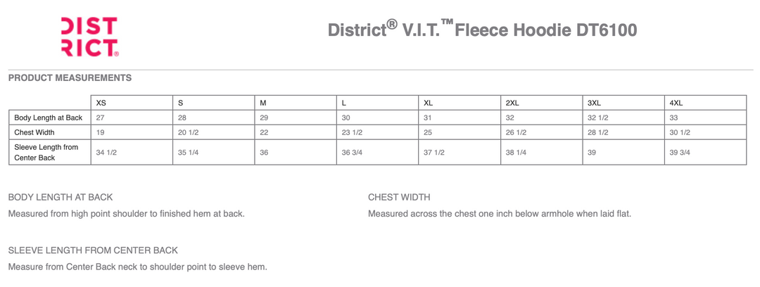 GLORY DAYS EQUESTRIAN DISTRICT VIT FLEECE HOODIE