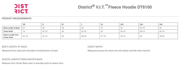 GLORY DAYS EQUESTRIAN DISTRICT VIT FLEECE HOODIE