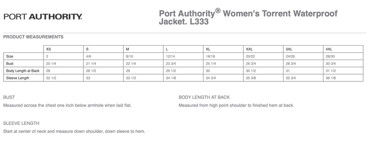 MAGNOLIA RIDGE WOMEN'S PORT AUTHORITY RAIN JACKET