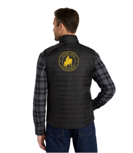 GLORY DAYS EQUESTRIAN PORT AUTHORITY MENS PUFFER VEST