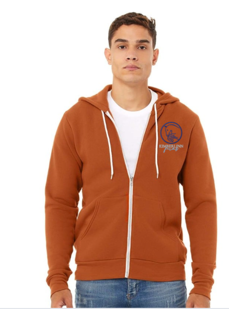 KIMBERLINN FARMS BELLA + CANVAS UNISEX FULL ZIP HOODIE