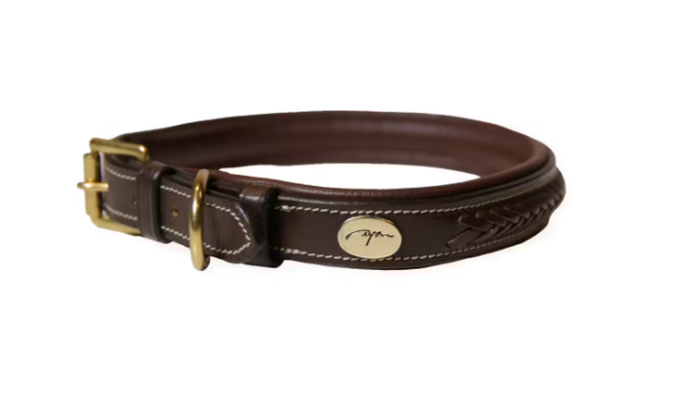 DY'ON PLAITED DOG COLLAR