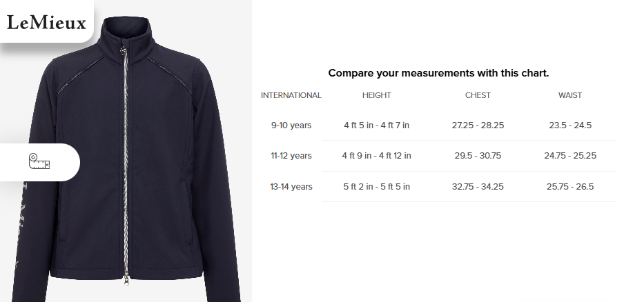 RED GATE FARM LE MIEUX YOUTH SOFT SHELL JACKET