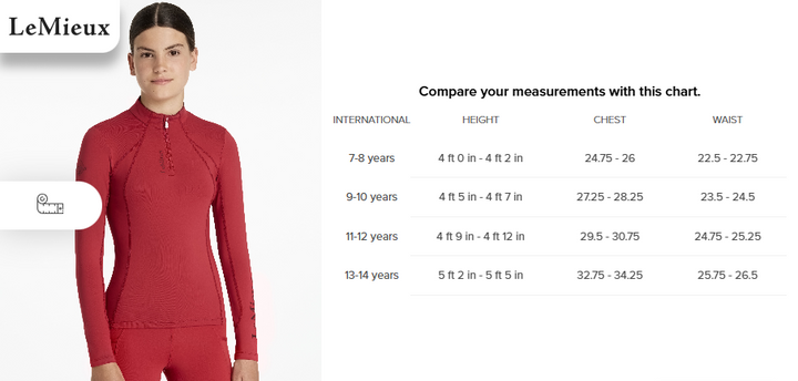 RED GATE FARM LE MIEUX YOUTH SUNSHIRT