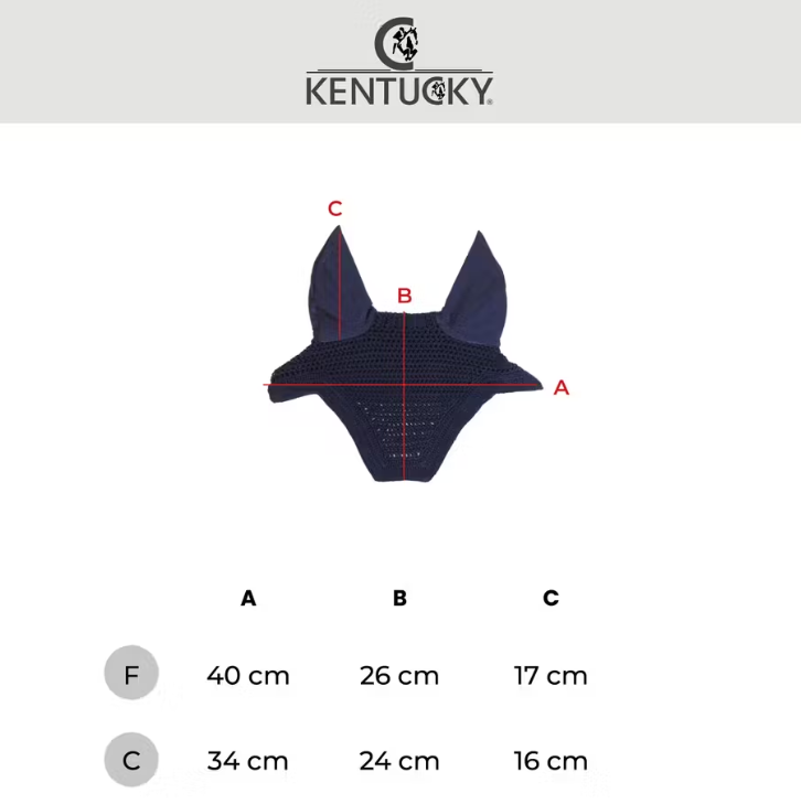 VOLITANT EQUESTRIAN KENTUCKY FLY VEIL WELLINGTON VELVET PEARLS