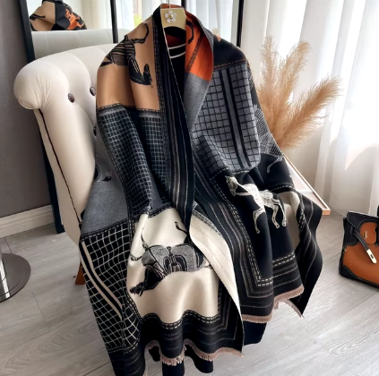 CASHMERE FEEL SHAWL