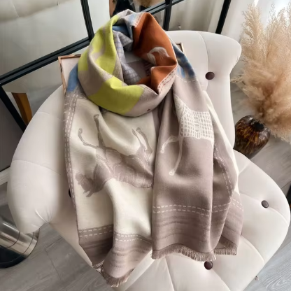 CASHMERE FEEL SHAWL