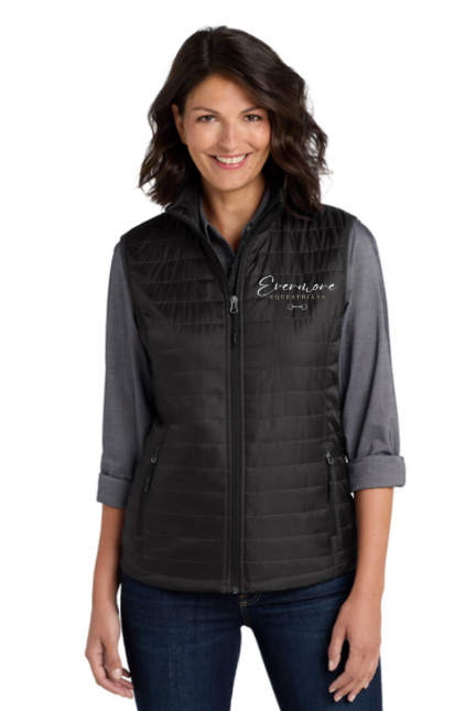 EVERMORE EQUESTRIANS PORT AUTHORITY WOMENS PUFFER VEST