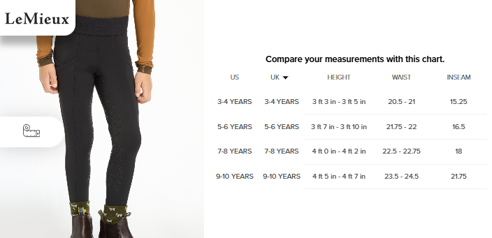 LeMieux Mini Pull Ons