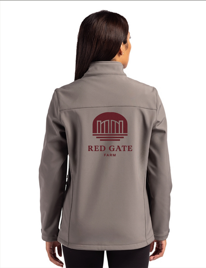 RED GATE FARM CUTTER & BUCK WOMENS' WATERPROOF JACKET