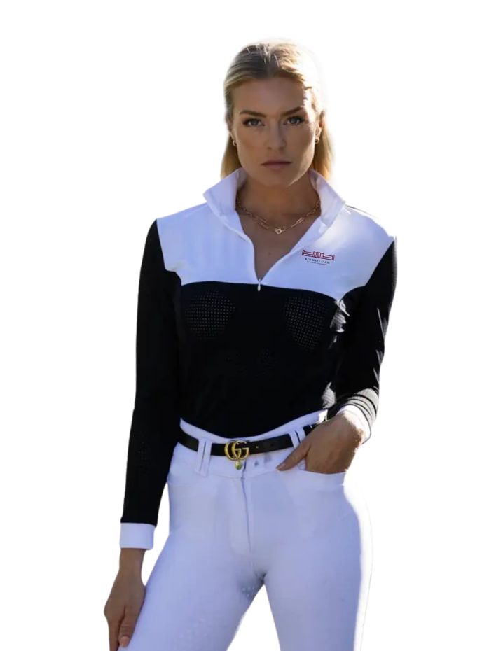 RED GATE FARM EQUISITE WOMENS LONG SLEEVE SHOW SHIRT