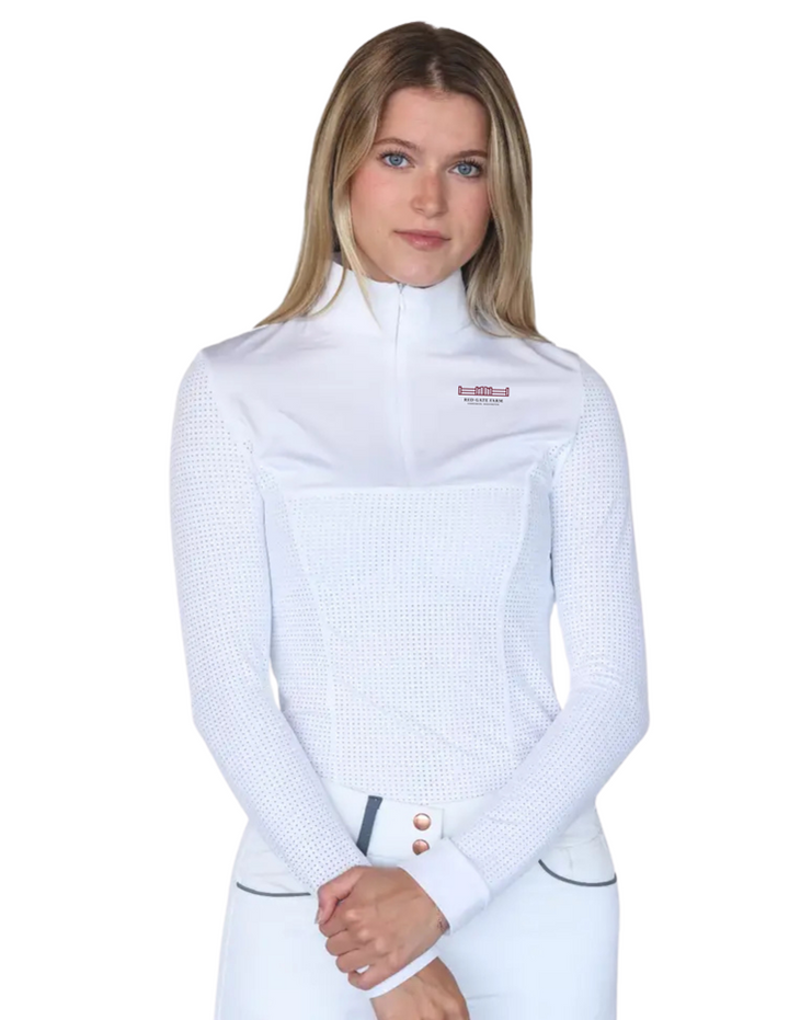 RED GATE FARM EQUISITE WOMENS LONG SLEEVE SHOW SHIRT
