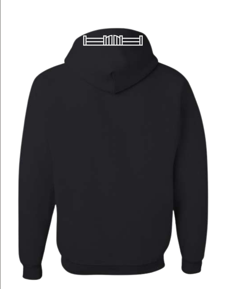 RED GATE FARM JERZEES UNISEX HOODED SWEATSHIRT