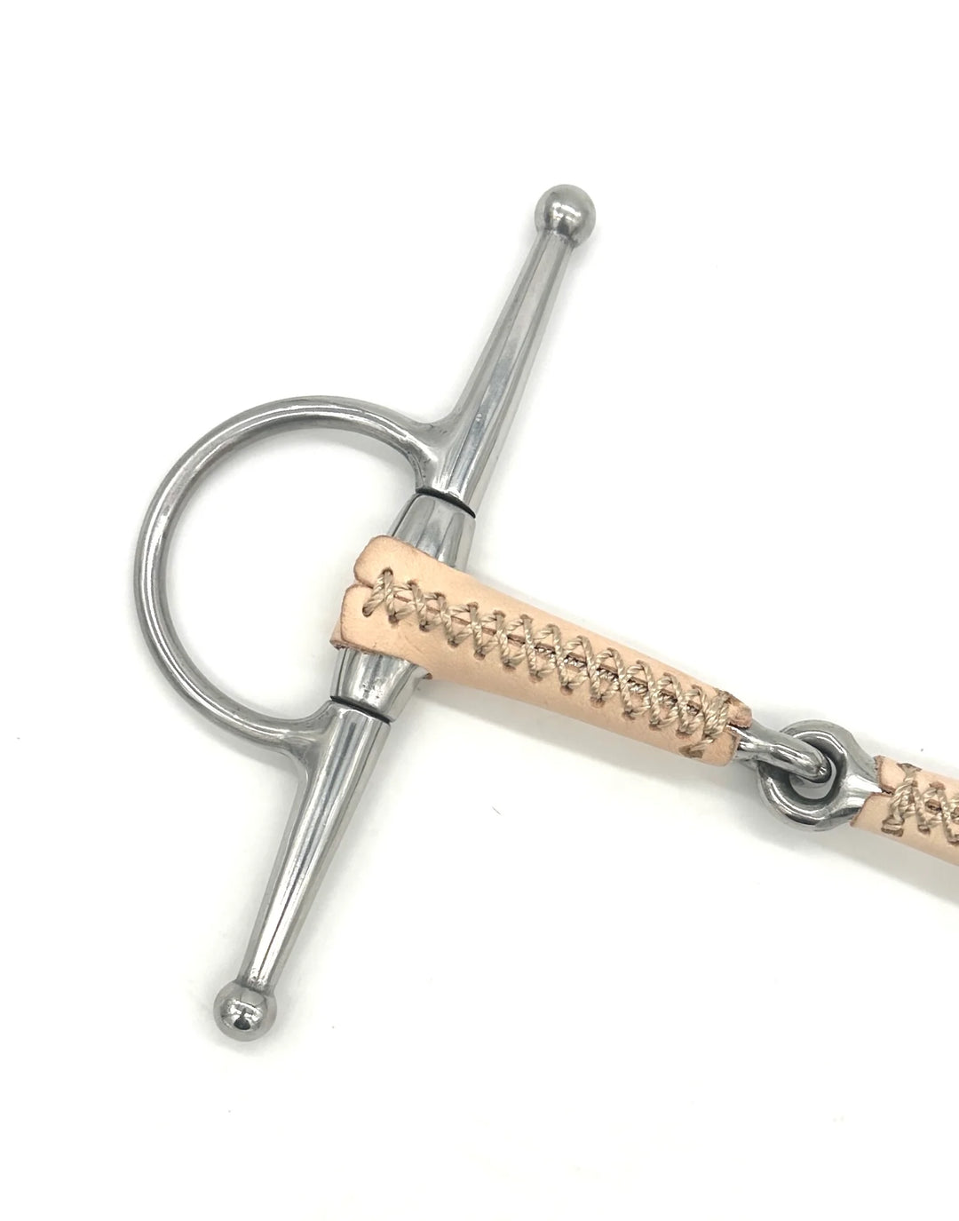 JAE SINGLE JOINTED LEATHER COVERED FULL CHEEK