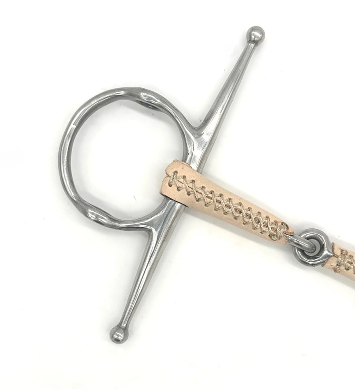 JAE SINGLE JOINTED LEATHER COVERED NELSON GAG
