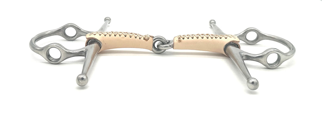 JAE SINGLE JOINTED LEATHER COVERED NELSON GAG