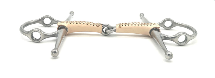 JAE SINGLE JOINTED LEATHER COVERED NELSON GAG