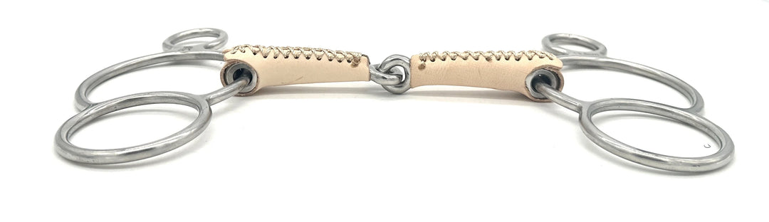 JAE SINGLE JOINTED LEATHER COVERED 2 RING
