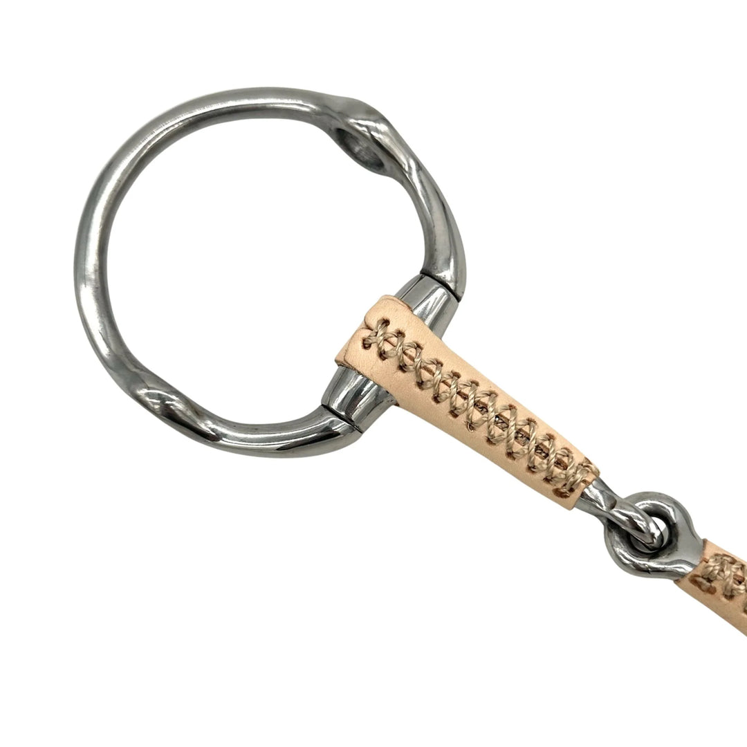 JAE SINGLE JOINTED LEATHER COVERED FIXED GAG
