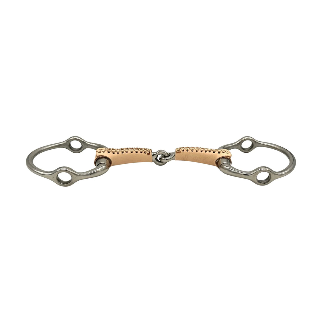 JAE SINGLE JOINTED LEATHER COVERED FIXED GAG