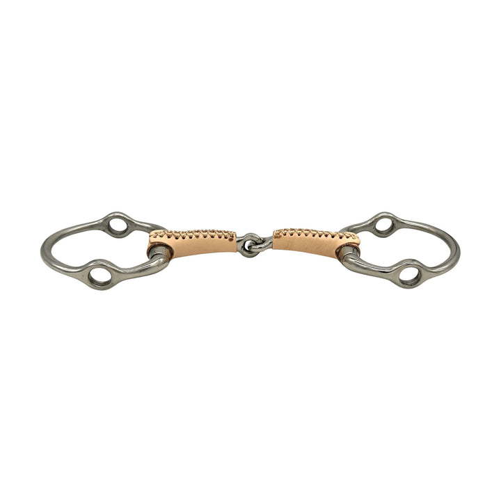 JAE SINGLE JOINTED LEATHER COVERED FIXED GAG