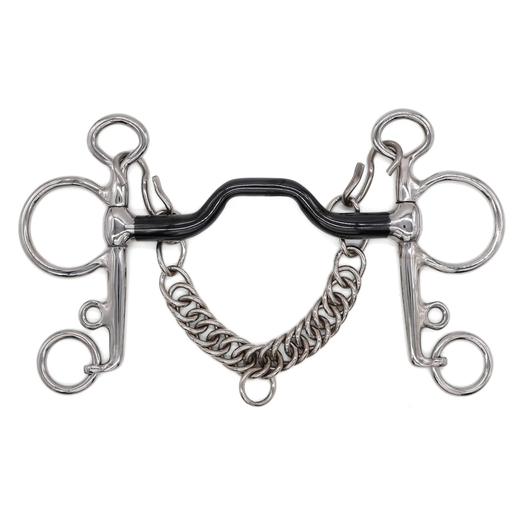 AJR Sweet Iron Port Pelham Bit