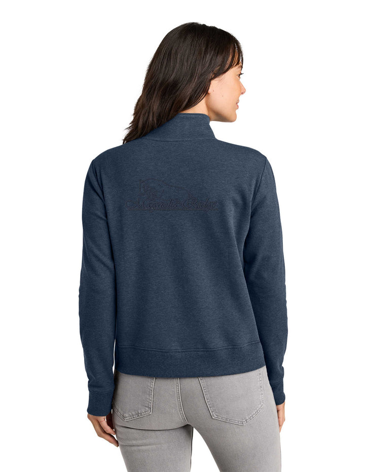 MAGNOLIA RIDGE TRAVIS MATHEW WOMENS 1/4 ZIP SWEATER