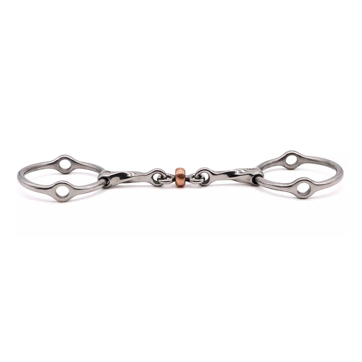 JAE TWISTED COPPER ROLLER LOOSE RING GAG