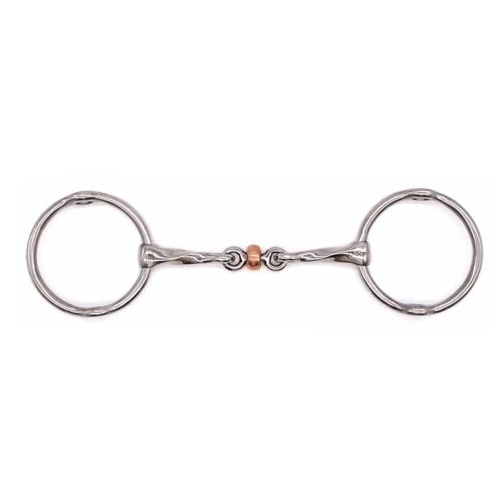 JAE TWISTED COPPER ROLLER LOOSE RING GAG