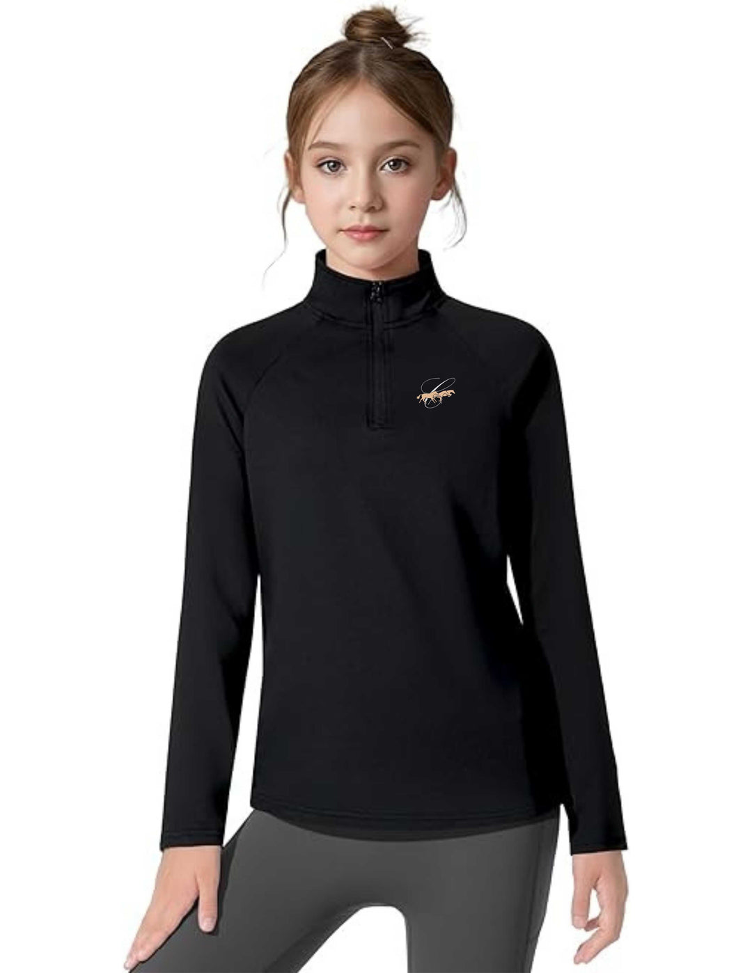 HUNTERVILLE CAVALLO HORSEPLAY YOUTH LONG SLEEVE SUNSHIRT