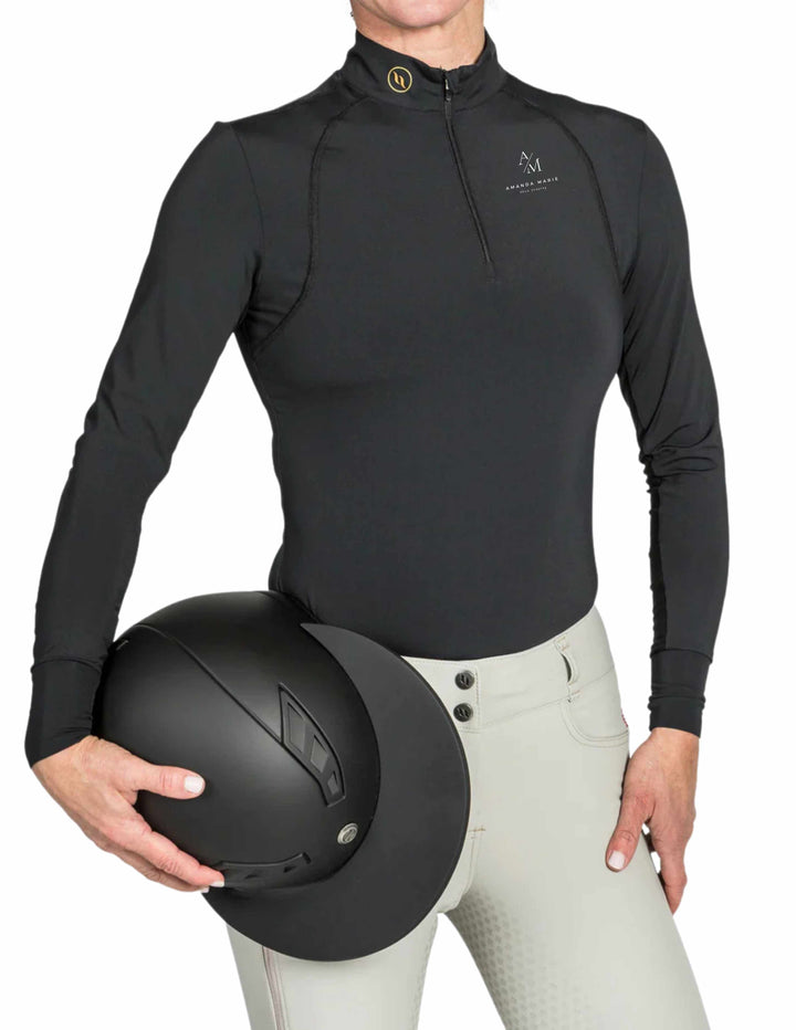 AMANDA MARIE SHOW JUMPING BACK ON TRACK LONG SLEEVE TOP