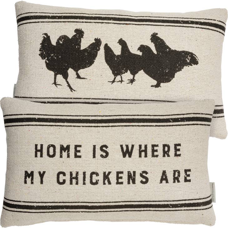 CHICKENS PILLOW