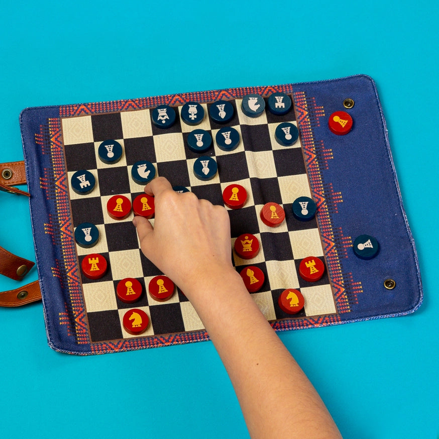 Pendleton Chess & Checkers Set