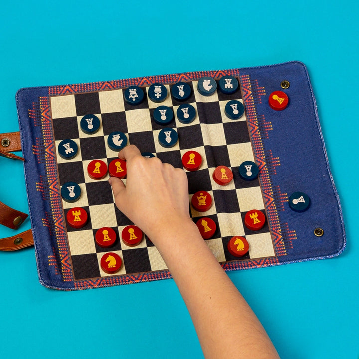 Pendleton Chess & Checkers Set