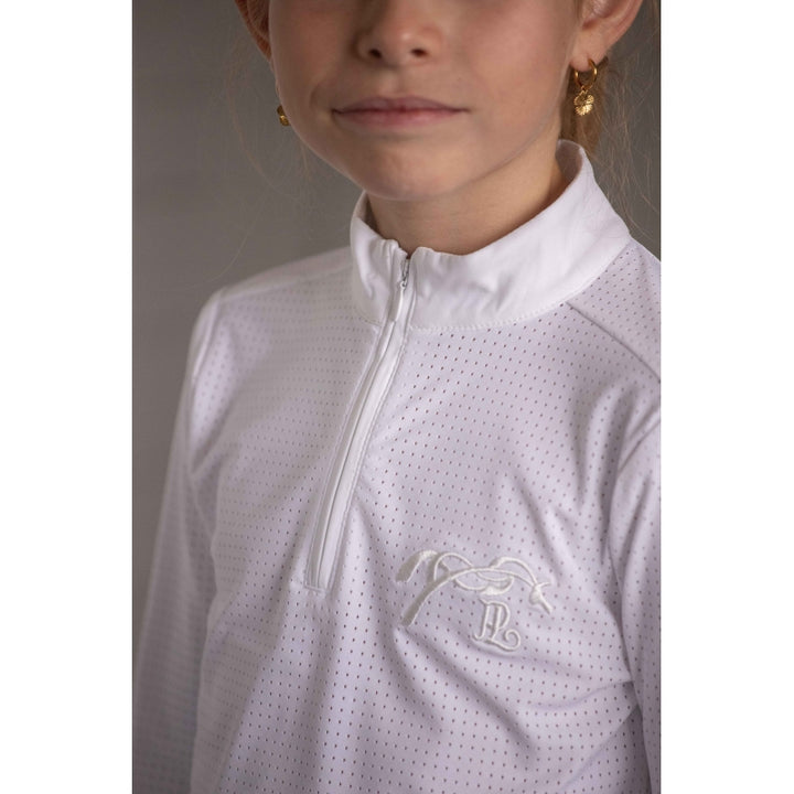 Penelope Eden Kids Bruges Mesh Long Sleeve Show Shirt