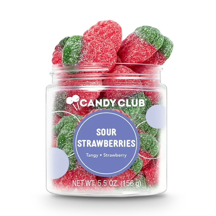 Candy Club Sour Strawberries