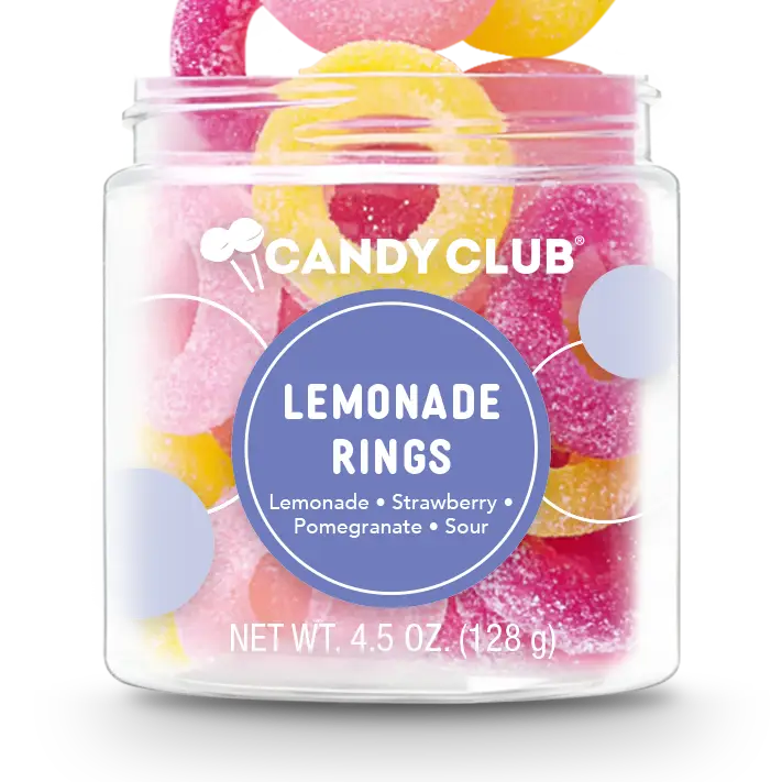 Candy Club Lemonade Rings