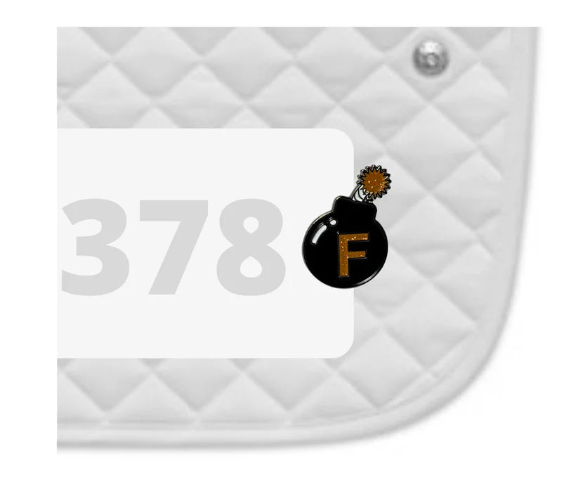 DUBOIS CHEVAL CHARM NUMBER PINS