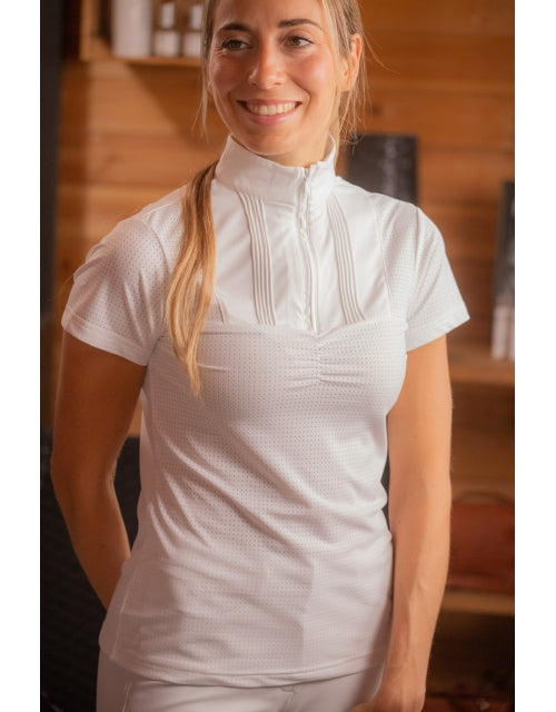 Penelope Mesh Florence Short Sleeve Show Shirt