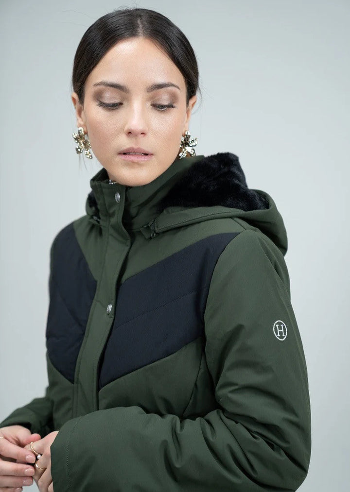 HARCOUR JAVA WOMEN'S LONG PARKA COAT