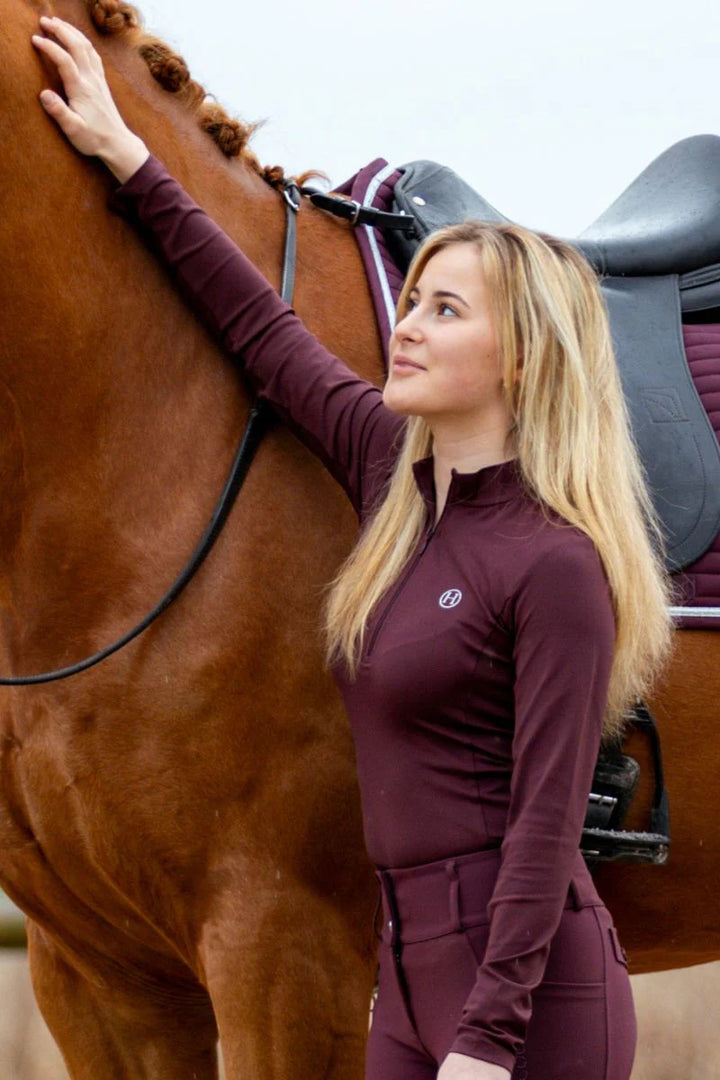 HARCOUR TESS LONG SLEEVE 1/4 ZIP