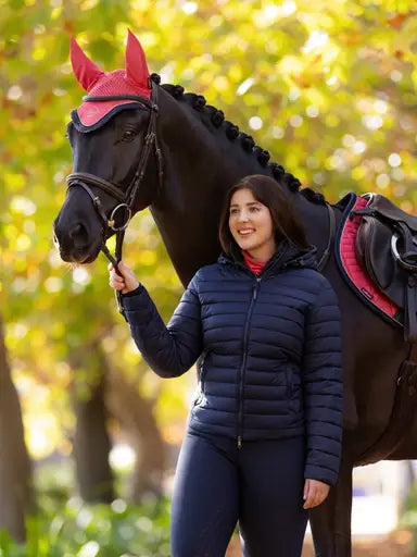 LeMieux Rose Hooded Puffer Jacket