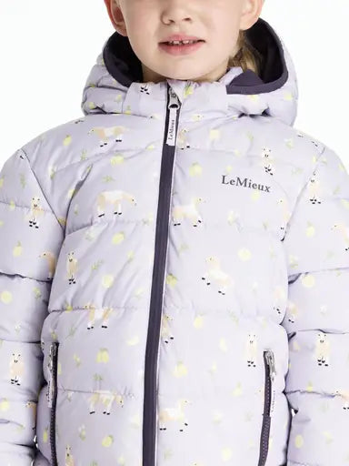 LeMieux Mini Printed Lilo Puffer Jacket