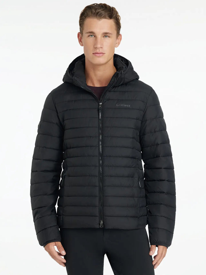 LeMieux Mens Hooded Puffer Jacket