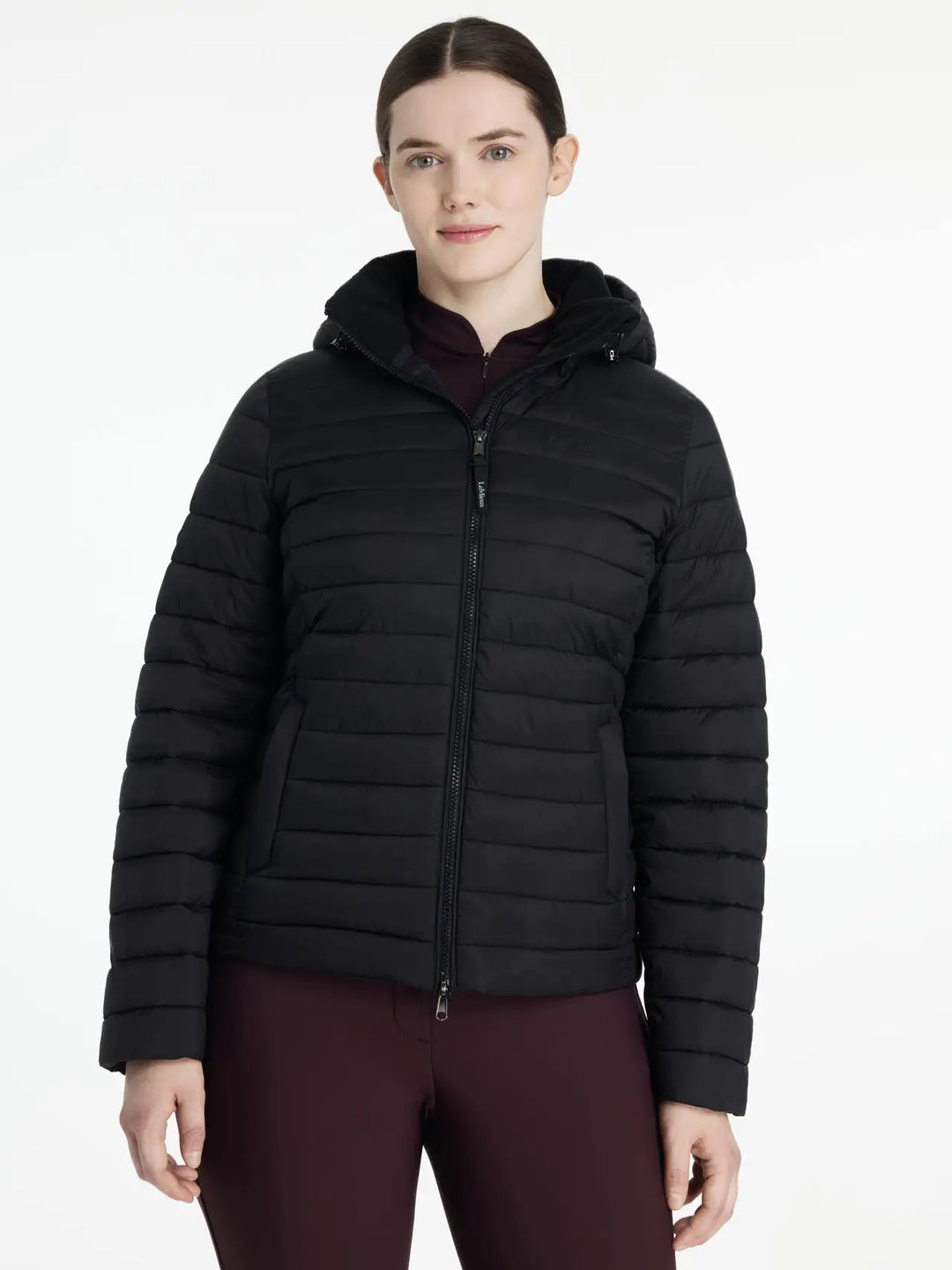LeMieux Rose Hooded Puffer Jacket